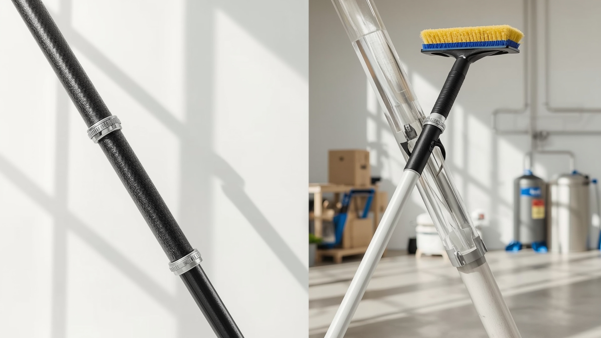 Carbon Fiber vs Fiberglass Water Fed Pole: Which Material Is Right for Your Window Cleaning Business?